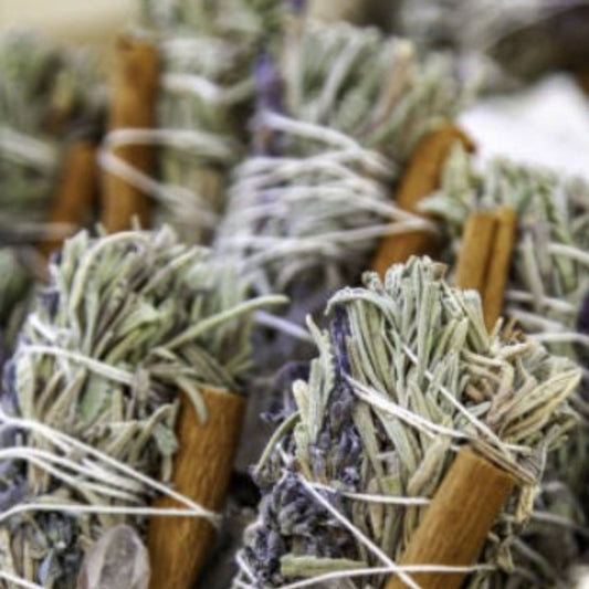 Sahumerio de Salvia aromática y Lavanda