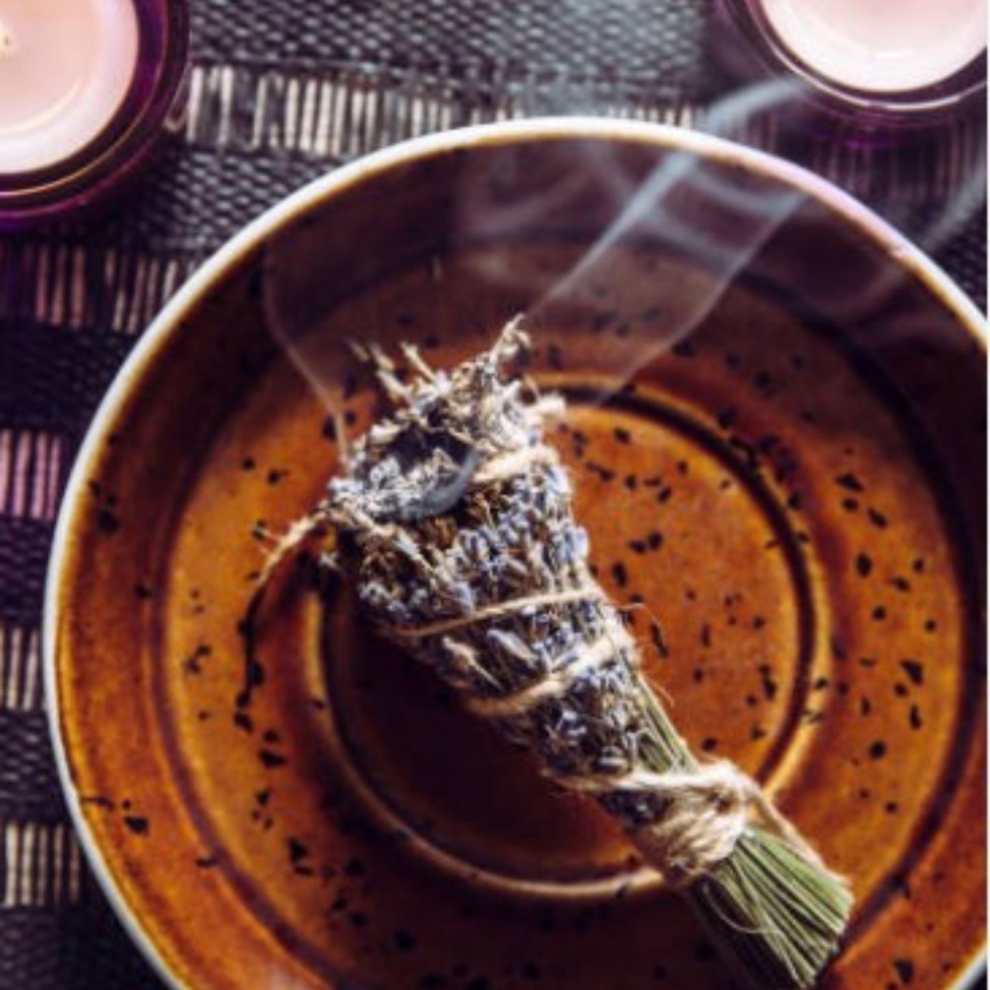 Sahumerio de Salvia aromática y Lavanda